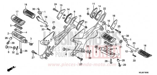 MARCHE CBF1000FAC de 2012